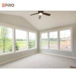 Smooth T5 6063 Aluminum Sliding Windows Non Thermal Break