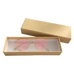 Cardboard Glasses Paper Packaging Box Lid And Bottom Type Printed Customized