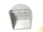 Powder Coated Silk Screen Laser Cutting Parts SPCC Or Galvanized Steel Sheet