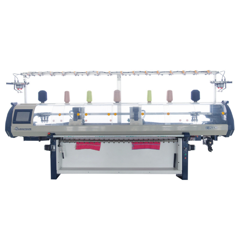 Manual Semi Automatic Flat Knitting Machine Jacquard Computerized Fully