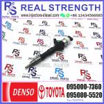 Den-so Original Common Rail Fuel Injector 095000-6870 095000-7360 For TOYO-TA