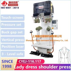 Wholesale Lady Blazer Double Shoulder Jacket Pressing Machine Vertical Steam Ironing Equipment from china suppliers