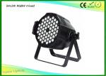 Black Shell Cool DJ Lights Rgbw Led Flat Par Light For Concert / Theater Stage