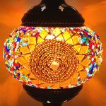 Mediterranean style Art Deco handmade Turkish Mosaic Pendant Lamp(WH-DC-18)