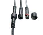 03 poles circular male female waterproof connector,3poles mini connector for LED