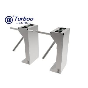 China Bidirectional Waist High Turnstile Mechanism Security Barrier Gate Entry Systems on sale