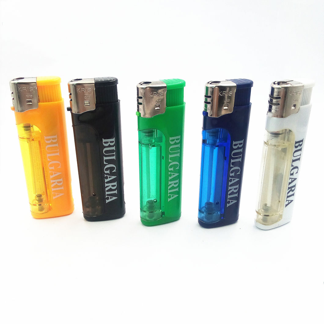 Hunan Dongyi 2021 High Quality EUR Standard Plastic Electric Cigarette Electric Lightern with LED Light Children Resistance