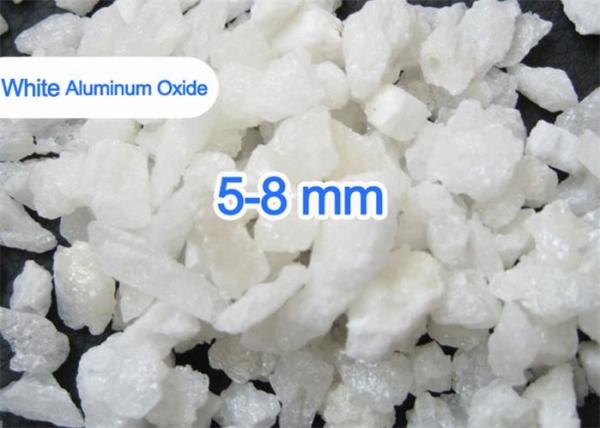 Refractory Grade White Aluminum Oxide Castables / Corundum Bricks Material
