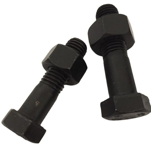 DIN933/931 Grade 8.8 10.9 12.9 Hex Black Bolts and Nuts with ISO9001 2008