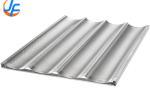 RK Bakeware China Foodservice NSF 16 Gague Aluminum Loaf Pans Uni Lock