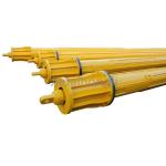 355-4*12 Interlocking Telescopic Kelly Bar 40m Drilling Depth For Rotary Piling