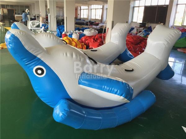 Quality Summer Inflatable Water Toys For Lake , Small Blow Up Dolphin for sale