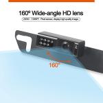 HD 1080P Truck Rearview Camera Monitor 7 Inch Color Screen 2 Channel