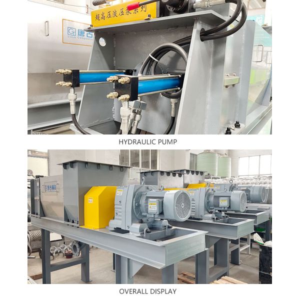 Stainless Steel SUS304 Food Waste Dewatering Machine with High Productivity and Low Energy Consumption