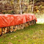180gsm Double Laminated Reinforced Plastic Corner PE Coated Tarpaulin for Truck