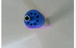 Outlet Ballet Dancing Water Fountain Spray Heads With LED Light Easy Installatio