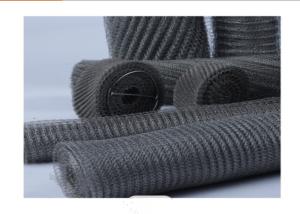 Wholesale 3*3mm Size Fabric Knitted Copper Mesh For Stainless Steel Gas Liquid Filter from china suppliers