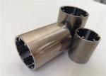 AISI316 0.5mm Slot Johnson Wire Screen , Water Well Screen Pipe Large Open Area