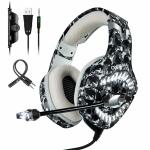ONIKUMA K1 Pro 2.2m 100mA Camouflage Gaming Headset With Mic