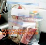healthy food reclosable Zip lockk bags in color box, 100 Count Colored Box