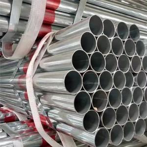 China SGCC Galvanized Steel Round Tube Wall Thickness 0.5 - 6mm For Industrial Use on sale