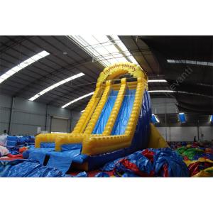 Wholesale Unisex Custom Logo Printed Commercial Inflatable Water Slide for Giant Water Fun from china suppliers