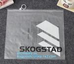 cosmetic bag promotional printed plastic bag, Clear frosted matte plastic PVC