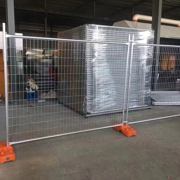 Removable Outdoor Temporary Fencing Construction Site Security Fencing Size