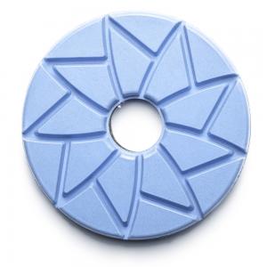 China OBM Support Stone Grinding Wheel Snail Lock Edge Polishing Pad for Granite Slabs Grinding on sale