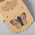 Custom kraft paper candy box personality black cardboard hollowed window box