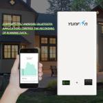 48V Wall Mounted Lithium Ion Battery Rechargeable All In One System 5120kWh Pure