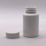 Collar Material PE 150ml Empty Round Plastic Bottle with Child Resistant Lids