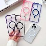 Skin-Friendly Shockproof Magnetic Magsafe Mobile Phone Case For iPhone Samsung