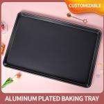 Commercial Bread Baking Equipment Non - Stick Aluminized Steel Roasting oven Pan