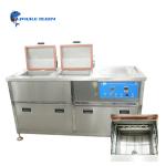 Two Tanks 96L Industrial Ultrasonic Cleaner With Cleaning Heating And Spraying