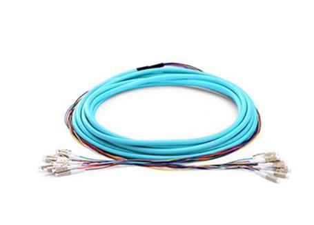 LC To LC Pre Terminated Multi Fiber Cables Distribution Tight Buffered Cable