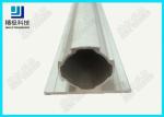 Dual Flange Aluminium Alloy Tube , Aluminum Rectangular Tubing 6063-T5 Die