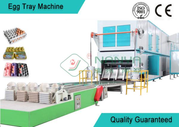 Professional Rotary Egg Tray Machine Multi - Layer Dryer Egg Tray Production