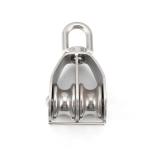 S315 Double Pulley Block Lifting Stainless Steel Wire Rope Hoist Block for and