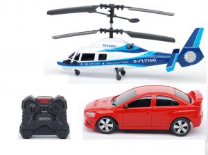 China 2 IN 1 Group,R/C Helicopter with R/C Car,RC Toys on sale