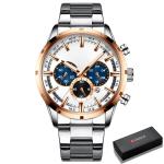 22mm 10 Atm Water Resistant Watch For Men