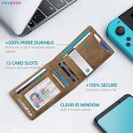 Custom Logo RFID Blocking Wallet in PU Leather for Daily Life and Credit Card