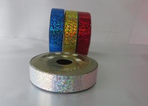 Wholesale Holographic ribbon 1/2&quot; x 20y , red white blue Ribbon Roll spools 90U - 200U Thickness from china suppliers