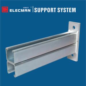 Wholesale Galvanized Steel Double Slotted Strut Channel Brackets Support System from china suppliers