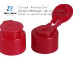 Plastic Cleaning Cover Smooth Flip Detergent Cap Bottle Cap With Screw Cap