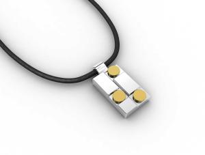 Wholesale Tagor Jewelry Top Quality Trendy Classic 316L Stainless Steel Necklace Pendant ADP101 from china suppliers