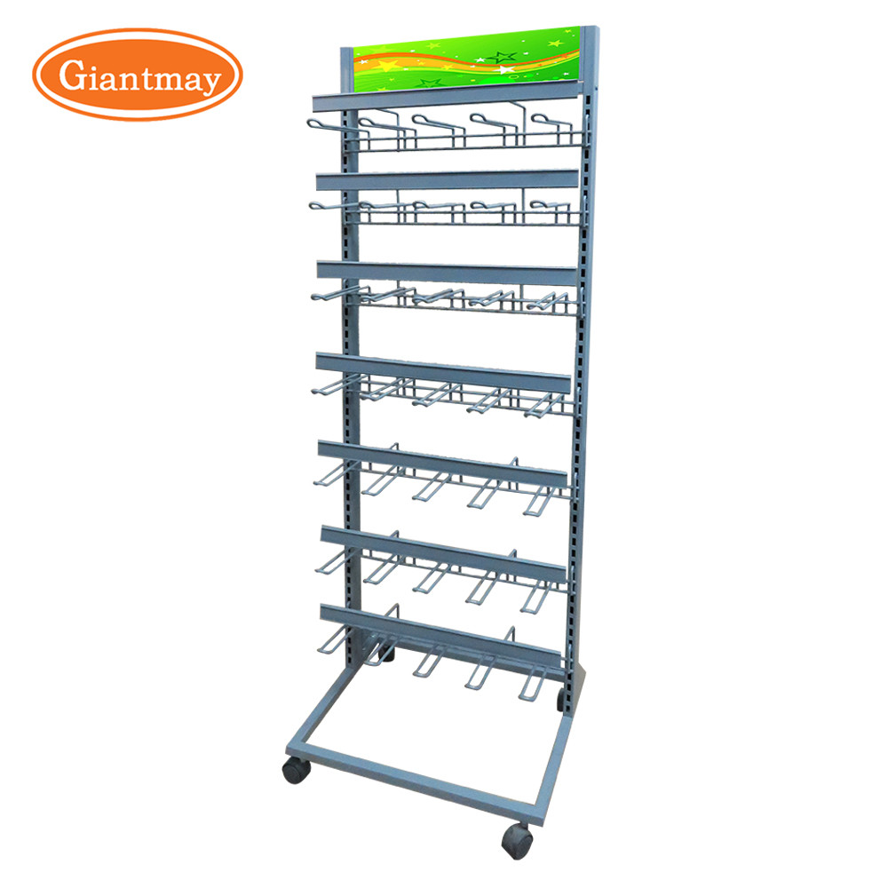 Multi-Function Display Metal Shelf Small Battery Rack