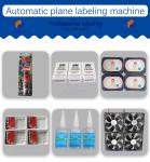 220 V Fully Automatic Desktop Plane Flat Labeling Machine for Square Bottle/Bag
