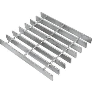 Wholesale Serrated Heavy Duty Metal Floor Grates Galvanized Steel Bar 10mm Thickness from china suppliers