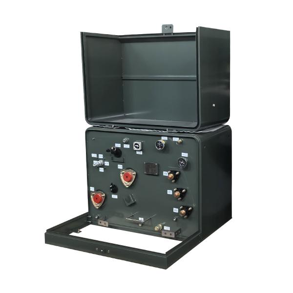100Kva Single Phase Pad Mounted Distribution Transformer Oil Immersed Meets DOE